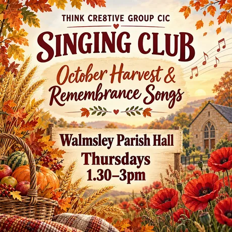 October Singing Club at Walmsley Parish Hall