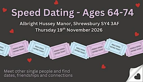 Speed Dating - Ages 64-74