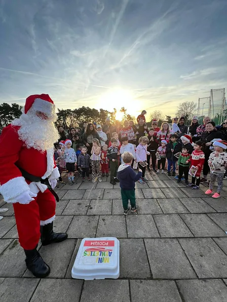 Mini Athletics Fun Run with Santa