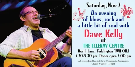 An evening with blues legend Dave Kelly