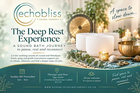Deep Rest Experience- Sound Bath in Sutton Coldfield