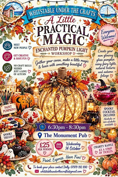 Enchanted Pumpkin Light Workshop