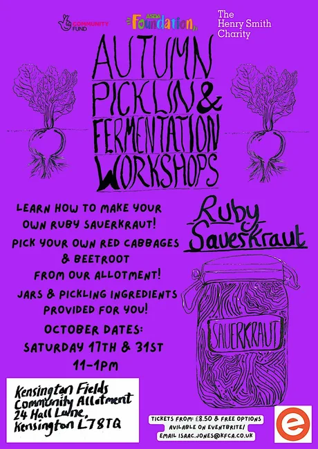 Ruby Sauerkraut Workshop In Kensington