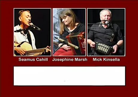 Seamus Cahill, Josephine Marsh and Mick Kinsella