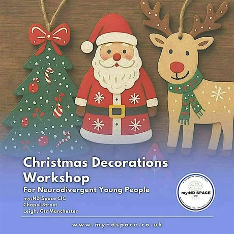 Neurodivergent Young People's Creative Workshop - Christmas Decorations