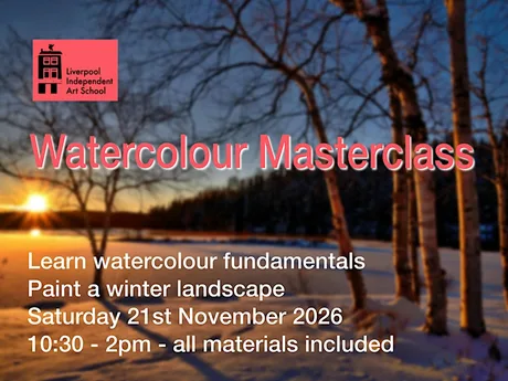 Step by Step Watercolour Masterclass - Paint a Winter Landscape