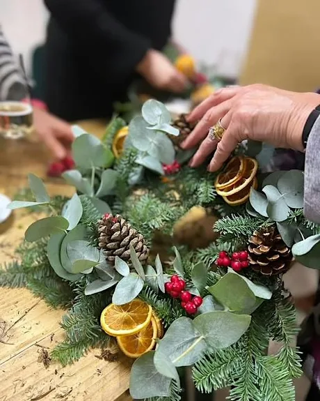 Christmas Wreath Workshop With Flower Fridays