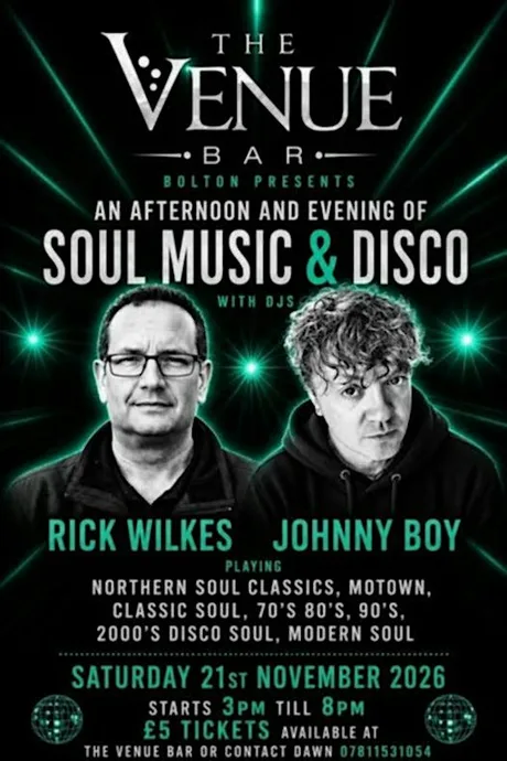 Soul and Northern soul night