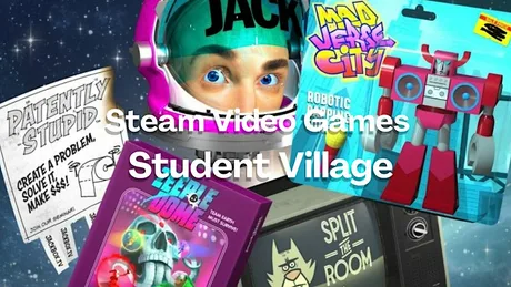 Steam Video Games at Student Village