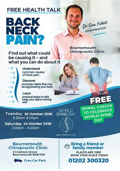 Free Spinal Health Talk