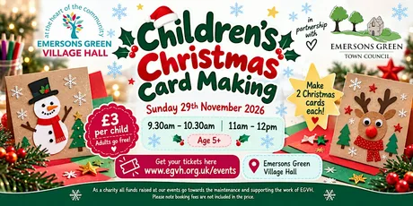 Children's Christmas Card Making