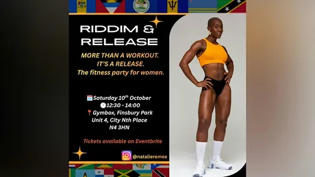 Riddim & Release - The Soca Aerobics Pop Up