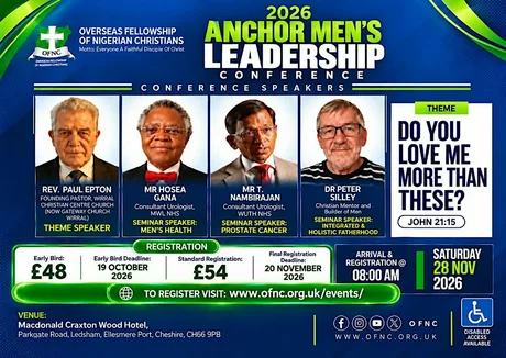 OFNC ANCHOR MEN'S LEADERSHIP CONFERENCE 2026