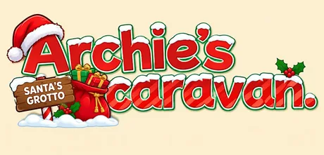 Santa’s Grotto- brought to you by Archie’s Caravan