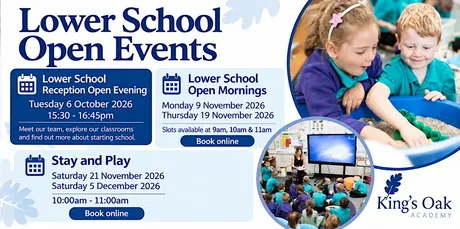 King's Oak Academy Lower School : Stay & Play Sessions