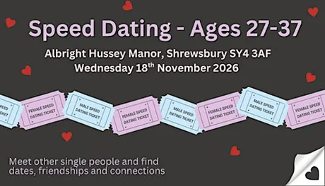 Speed Dating - Ages 27-37