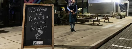 Burns Night Supper at Stewart Brewing