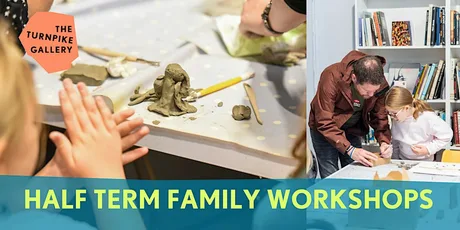 Half Term art workshops for families with children