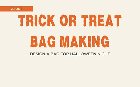 Design your Trick or Treat bag