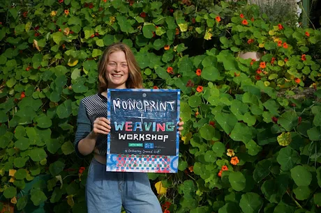 Monoprint & Weaving | with Artist Erin Rhode