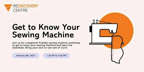 Get to Know Your Sewing Machine