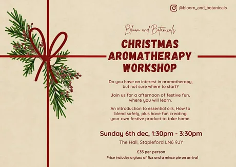 Christmas Aromatherapy Workshop