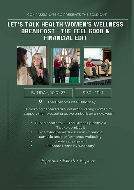 Let's Talk Health Women's Wellness Breakfast - Feel Good & Financial Edit