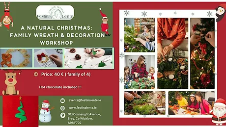 Family Christmas: Nature Wreath & Eco-Decorations - Making Together 2026