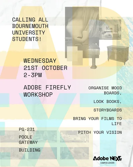 Adobe Firefly Workshop @ Bournemouth University