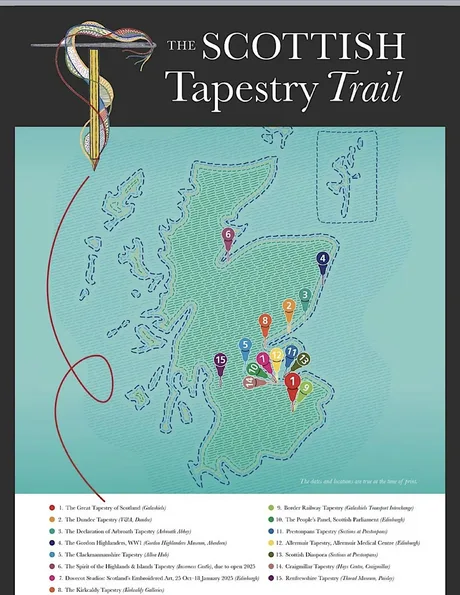 Scottish Tapestry Trail on Tour