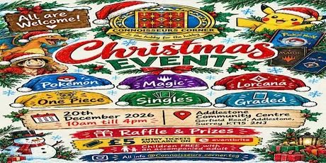Connoisseurs Corner Christmas card and Collectables show
