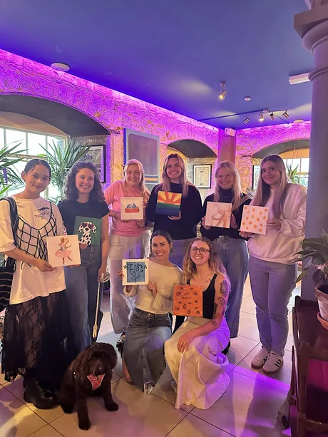 EmpowerHer Autumn Sip N Paint