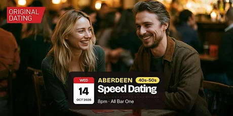 Speed Dating in Aberdeen @ All Bar One | 40s-50s