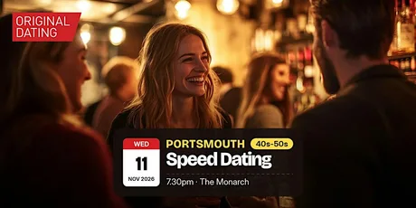 Speed Dating in Portsmouth @ The Monarch | 40s-50s