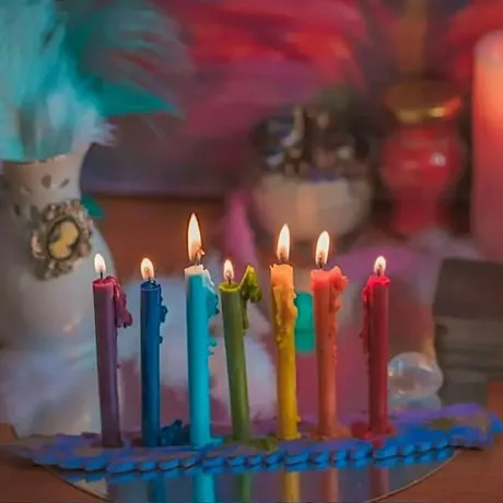 Halloween and Magic Candles