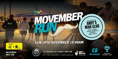 Movember Run | Men's Only Social Event