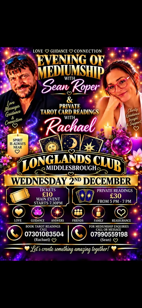 An Evening of Mediumship with Sean Roper