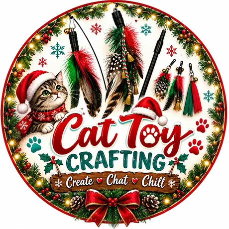 DIY Christmas Cat Toy Workshop