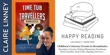 Kid’s Author Event: Claire Linney 'Time Tub Travellers: Roman Rescue' (7+)