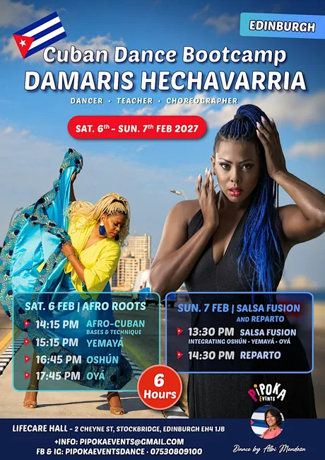 Cuban Dance Bootcamp with Damaris Hechavarria