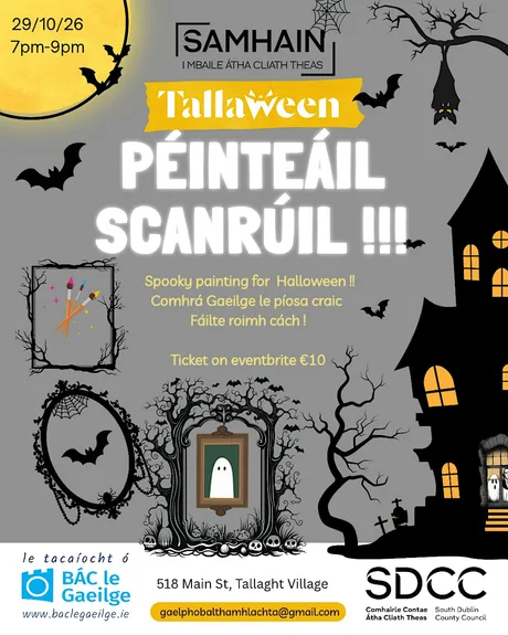Péinteáil Scanrúil !!! Spooky Painting