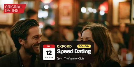 Speed Dating in Oxford @ The Varsity Club | 30s-40s