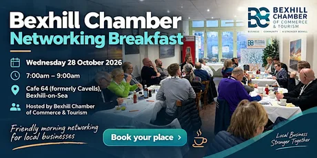 Bexhill Chamber Networking Breakfast