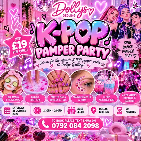 Children's K POP Pamper Party