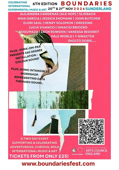BOUNDARIES 2026 - 20TH NOVEMBER - FRIDAY EVENT - POPRECS -