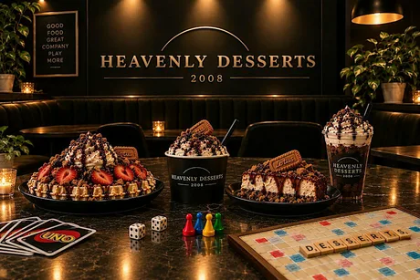 Heavenly Desserts Games Night