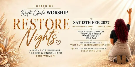 Restore Nights hosted by Ruth Clarke Worship