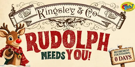 Rudolph Needs You!