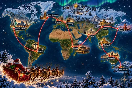 Homebrew Collab #32: Santa's Journey