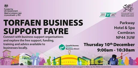 Torfaen Business Support Expo Cymorth Busnes Torfaen - Cwmbran